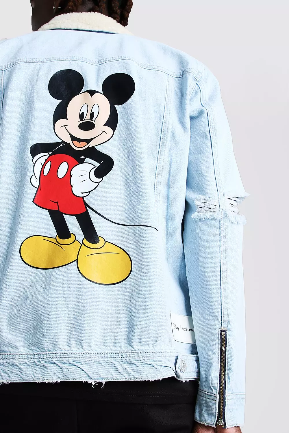 Veste jeans mickey hot sale